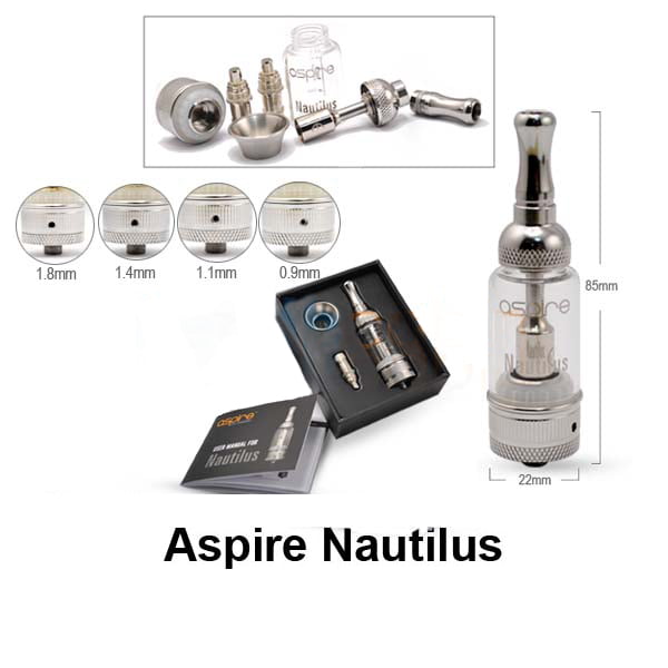 Aspire Nautilus con nuove BVC