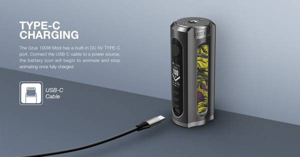 GRUS 100W MOD -Lost Vape- - immagine 6
